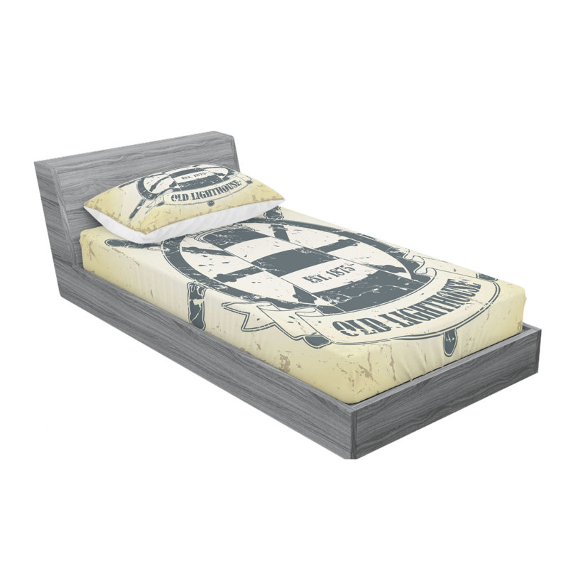Microfiber Sheet Set, Twin Sheet Set with Fitted Sheet
