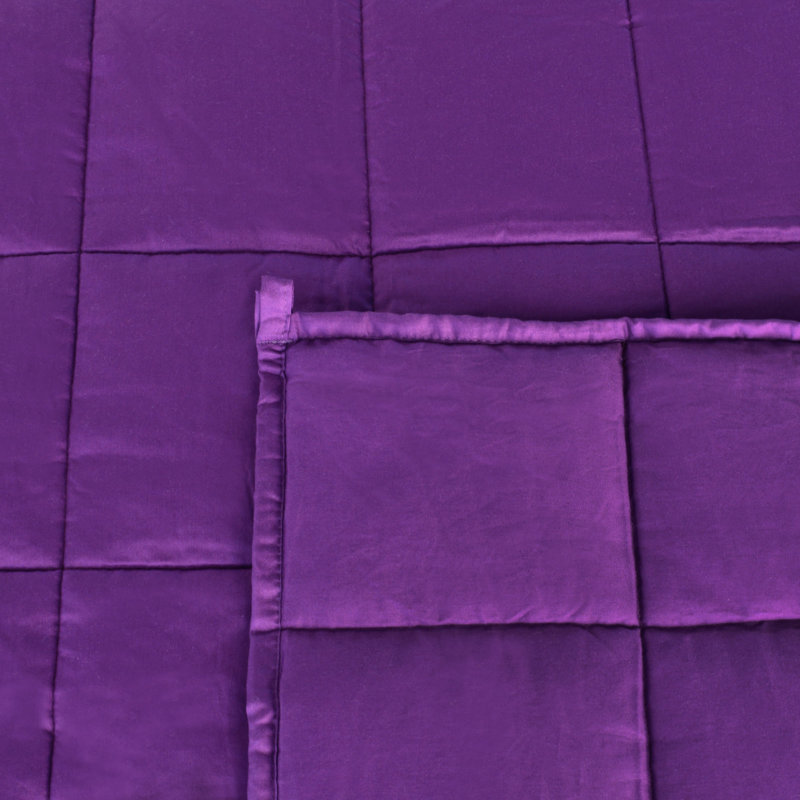Weighted Throw Blanket, Twin, Purple, 15