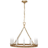 Darlana 12 - Light Wagon Wheel Chandelier