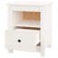Bedside Cabinet 40X35x49 Cm Solid Wood Pine-1515461225
