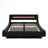 Als Vegan Leather Sleigh Storage Bed