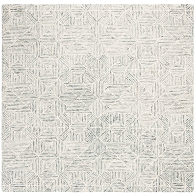Geometric Hand Tufted Area Rug