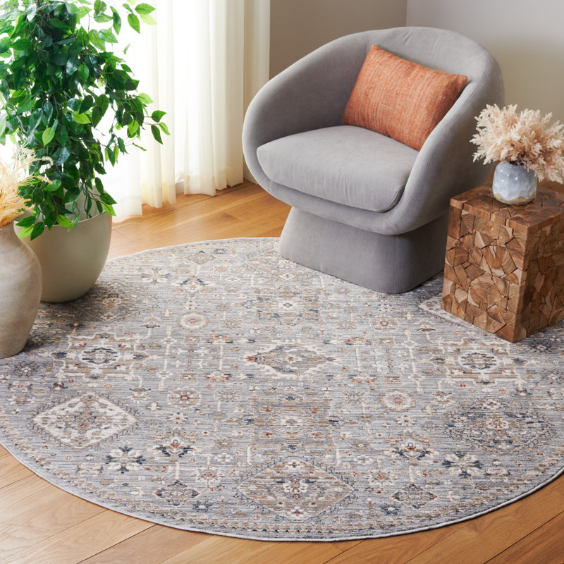 Sorrels Performance Oriental Rug, Round 6'3"