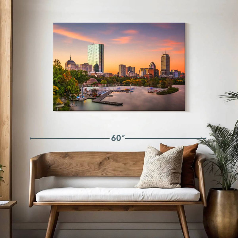 Horizon de Sirci à Boston, H 30 po x l 45 po