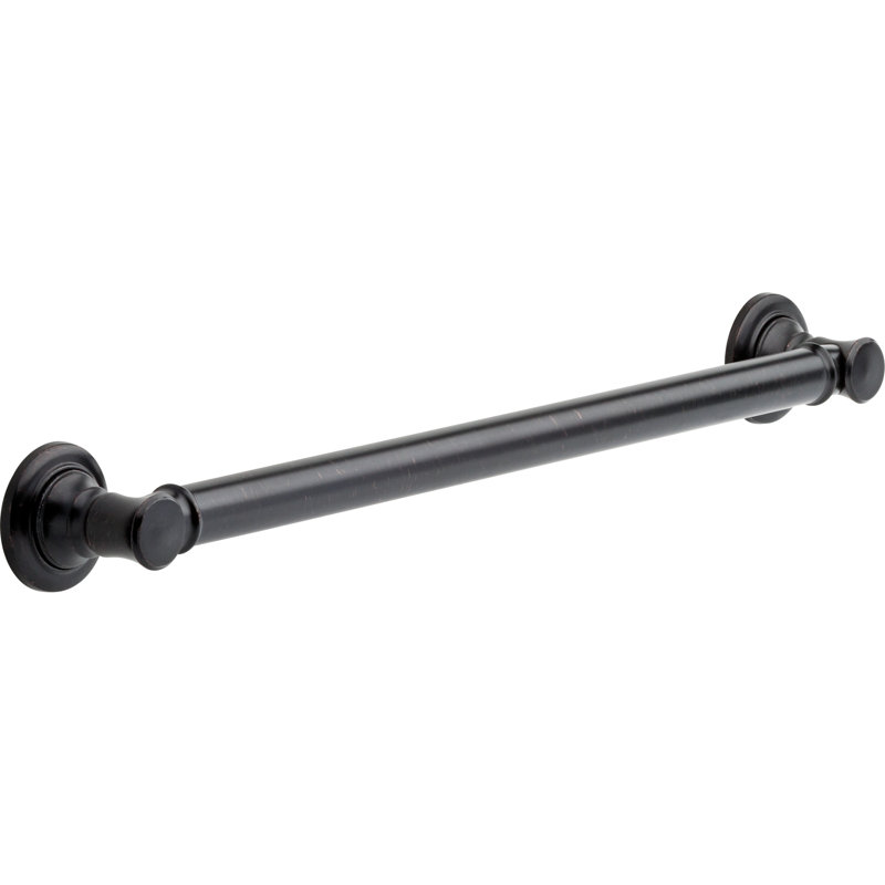 Bath Safety 24" Grab Bar, Venetian Bronze
