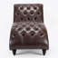 Chaise longue sans accoudoirs touffetée-1402422985