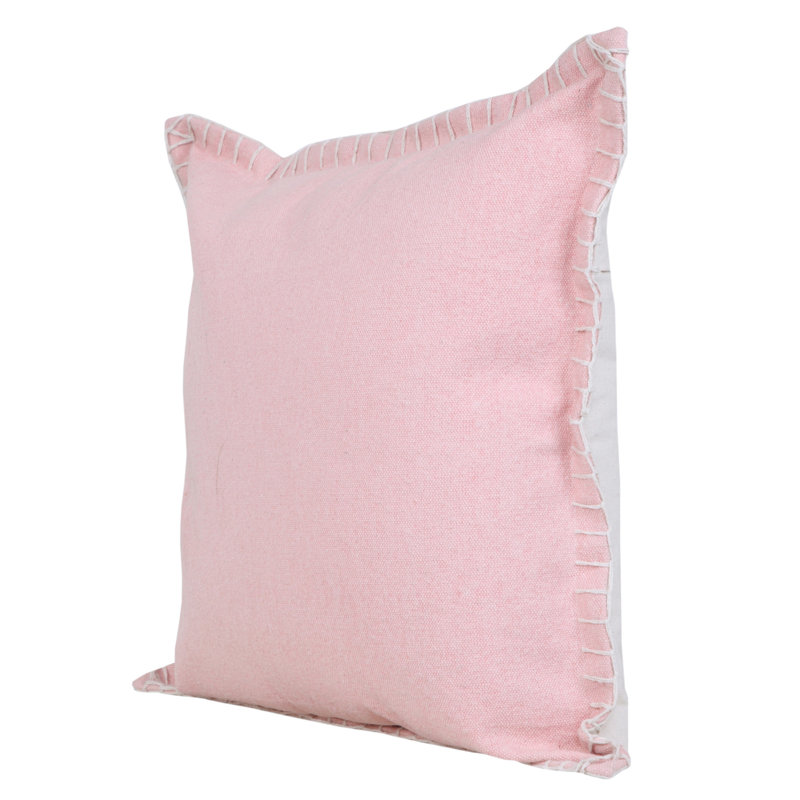 Housse de coussin Madison, 20 po x 20 po, Pillow Insert, Crème