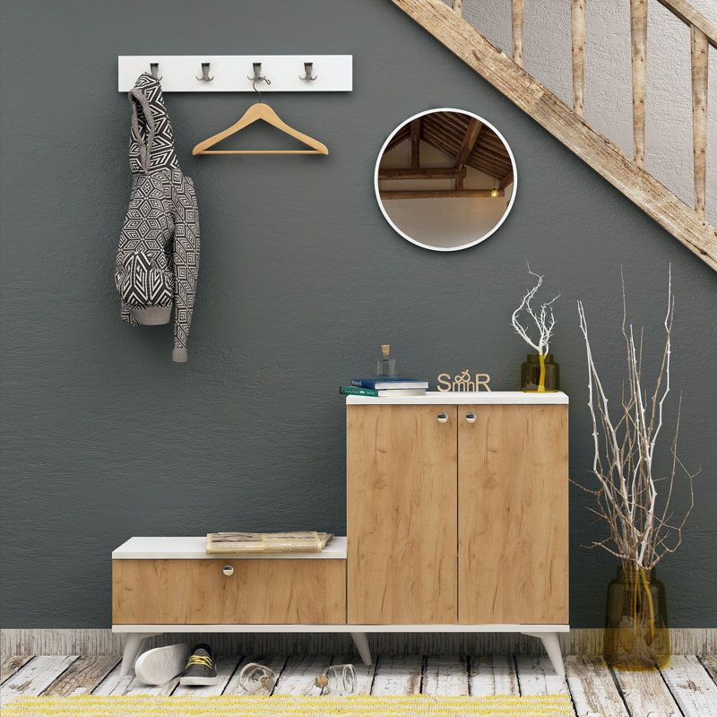 9 Pair Shoe Storage Cabinet