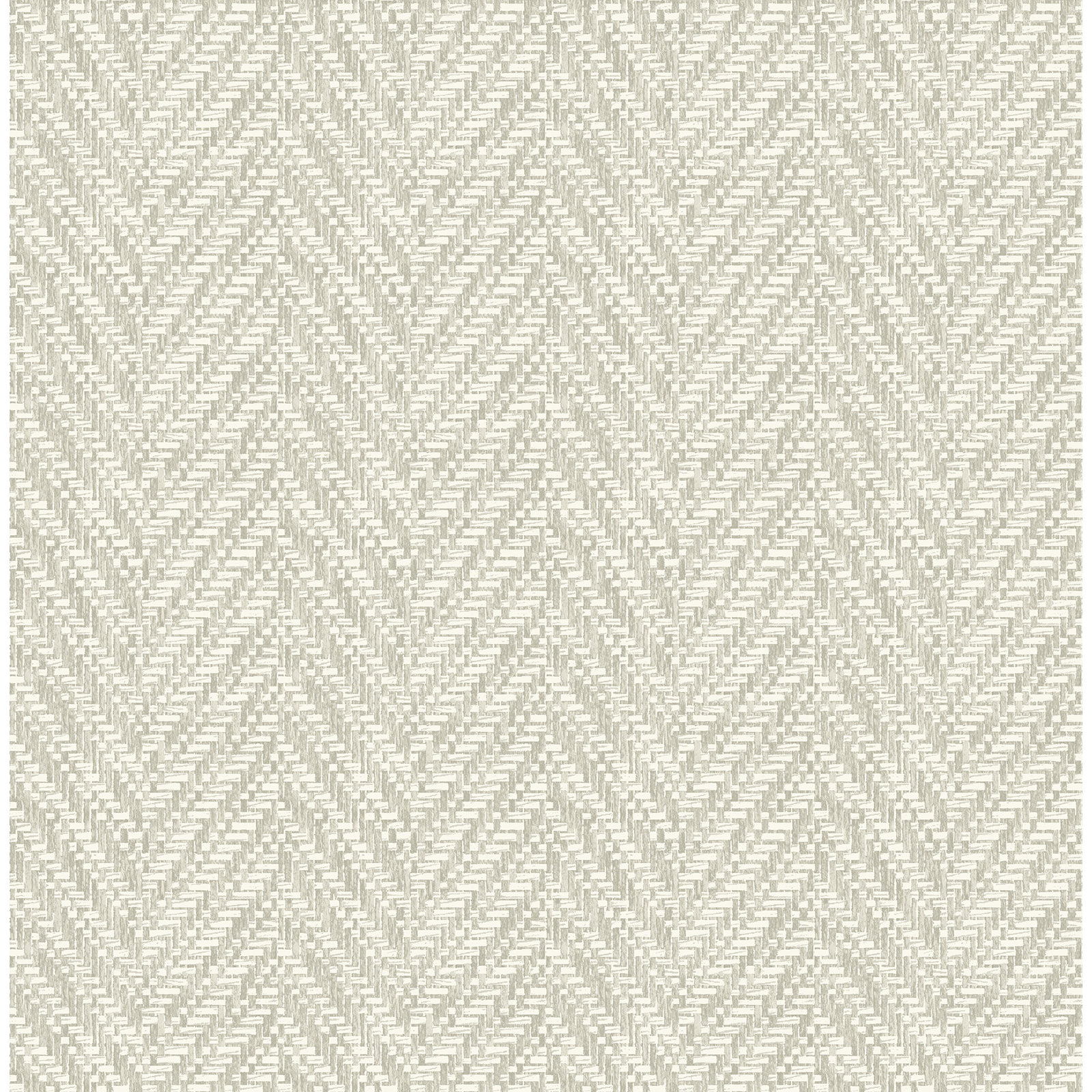 Ziggity Chevron Wallpaper, Linen