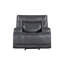 Fauteuil inclinable avec repose-tête et repose-pieds gris Fuchs-2007469968