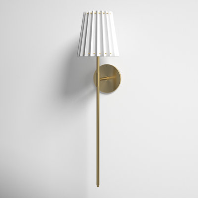 Canto Single Light Steel Dimmable Wallchiere