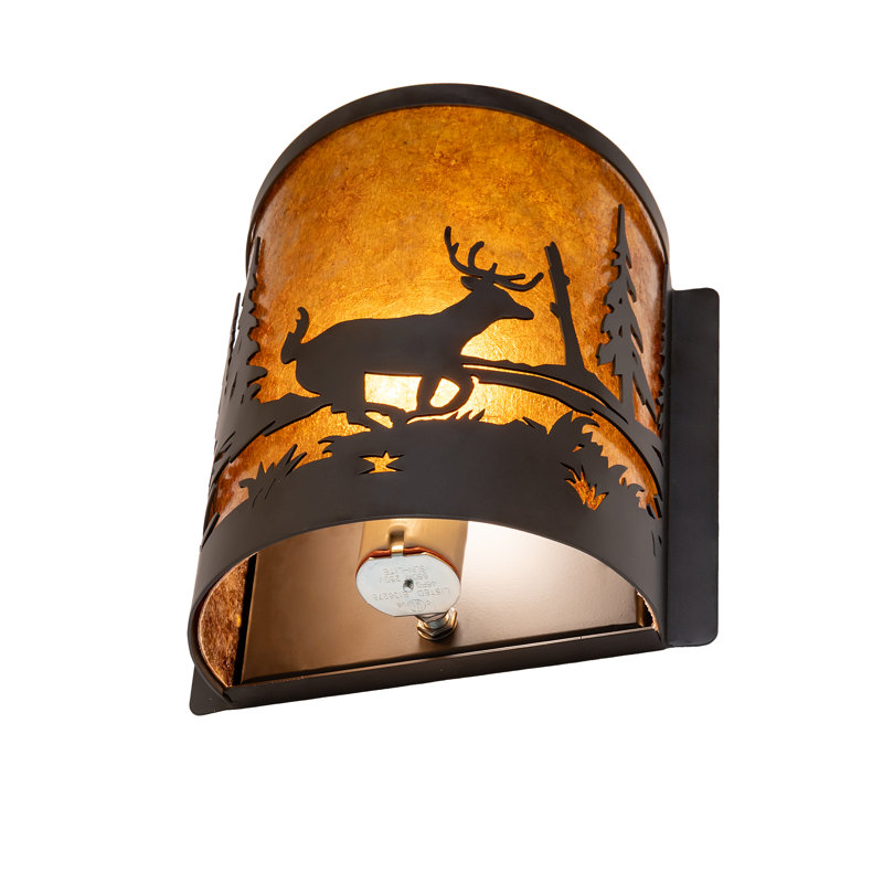 1 - Light Flush Mounted Sconce
