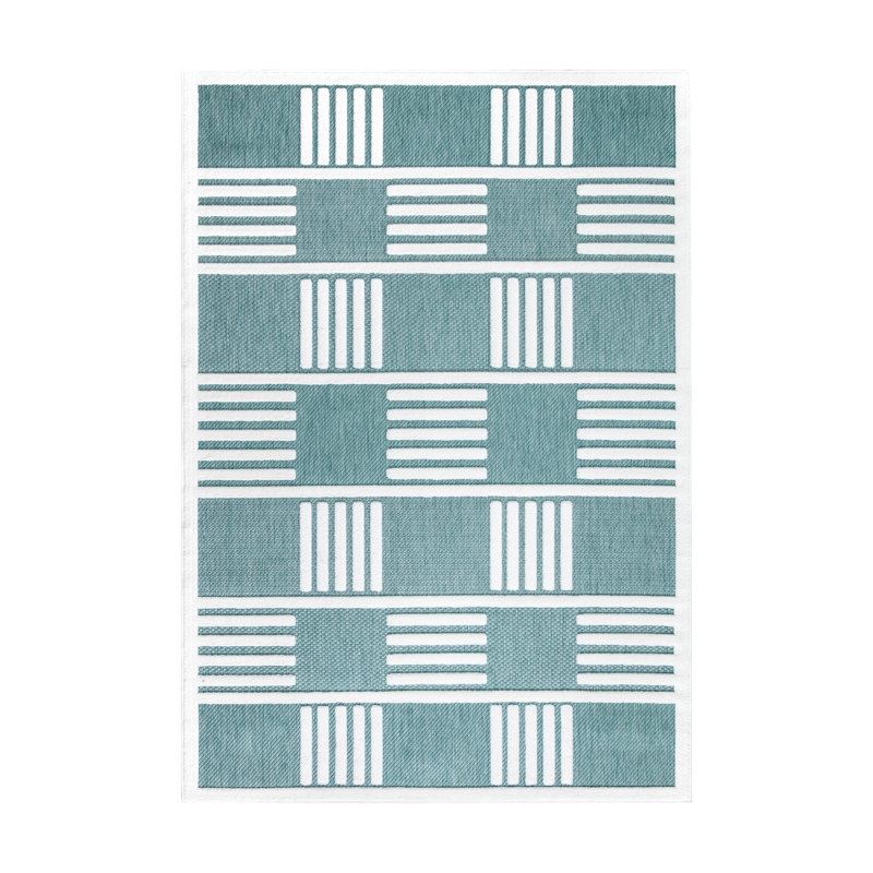 Modern Non-Slip Area Rugs – Emerald Cream – Living Room, Hallway Runner, Kitchen & Door Mat – Multiple Sizes