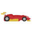 Lit plateforme avec roulettes Race-622361333-622361334