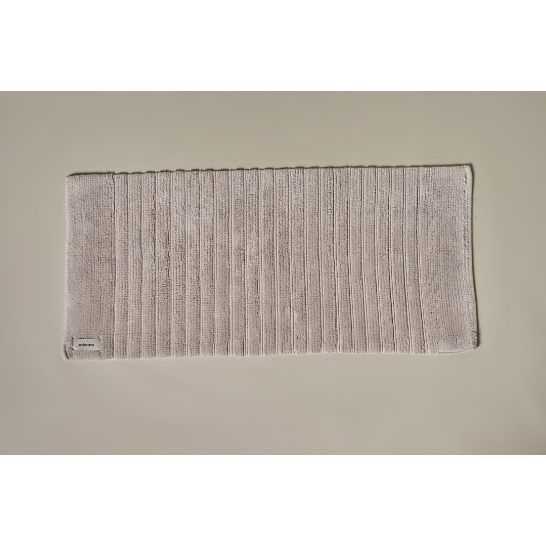 Organic Cotton Runner Bath Mat
