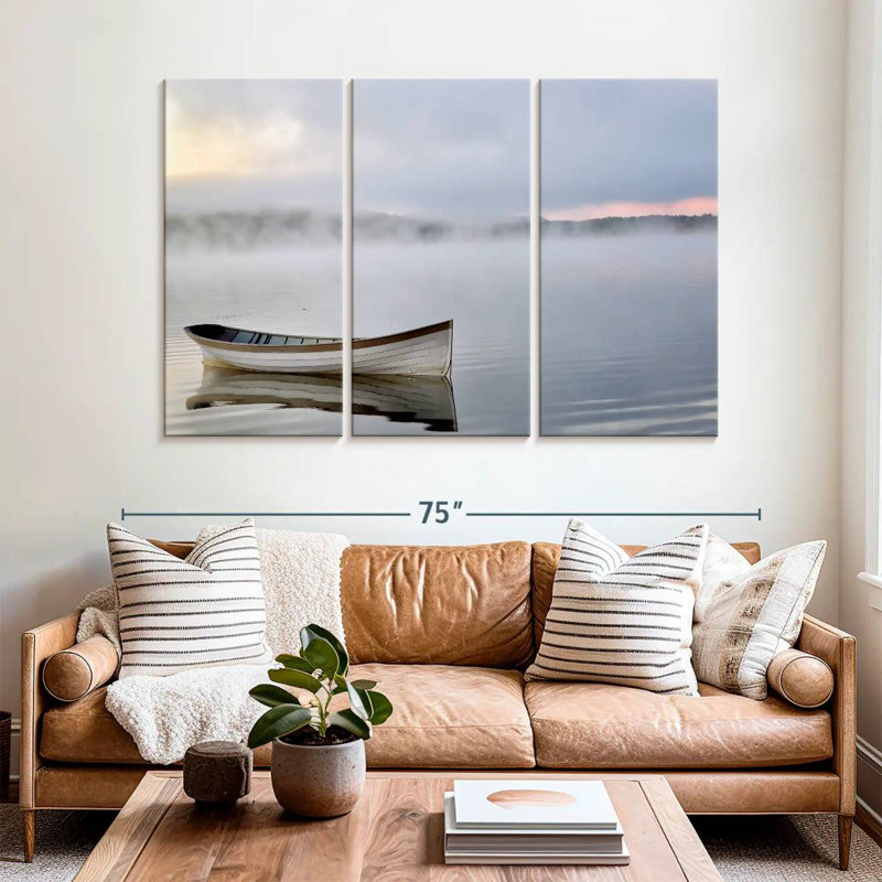 Aletra Tranquil Lake, 42" H x 65" W