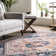 Nevaeh SpinClean Machine Washable Bohemian Medallion Area Rug
