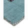 Handwoven Wool Gabbeh Uni Turquoise Rug