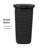  60L Slim Laundry Hamper, Clothes Basket, Lid, Wicker Style, Plastic-73408762