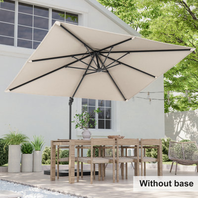 Solvita 138'' x 108'' Rectangular Cantilever Umbrella