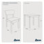 Kids Outdoor 5-Pieces Dining Set-597254796