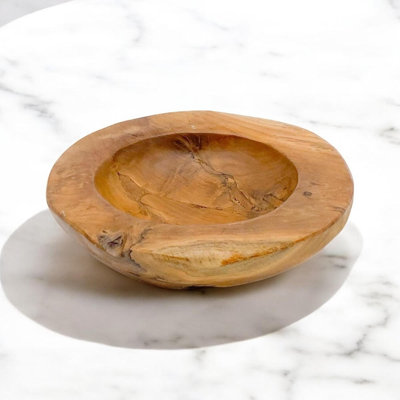 Alpen Home Coldale Teak Fruit Bowl