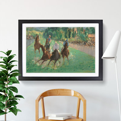 At the Races by Edouard Manet - Picture Frame Painting