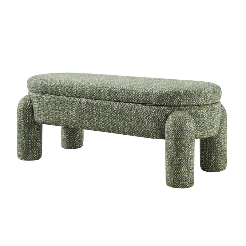 Bowden Chenille Bench, Salzburg Green