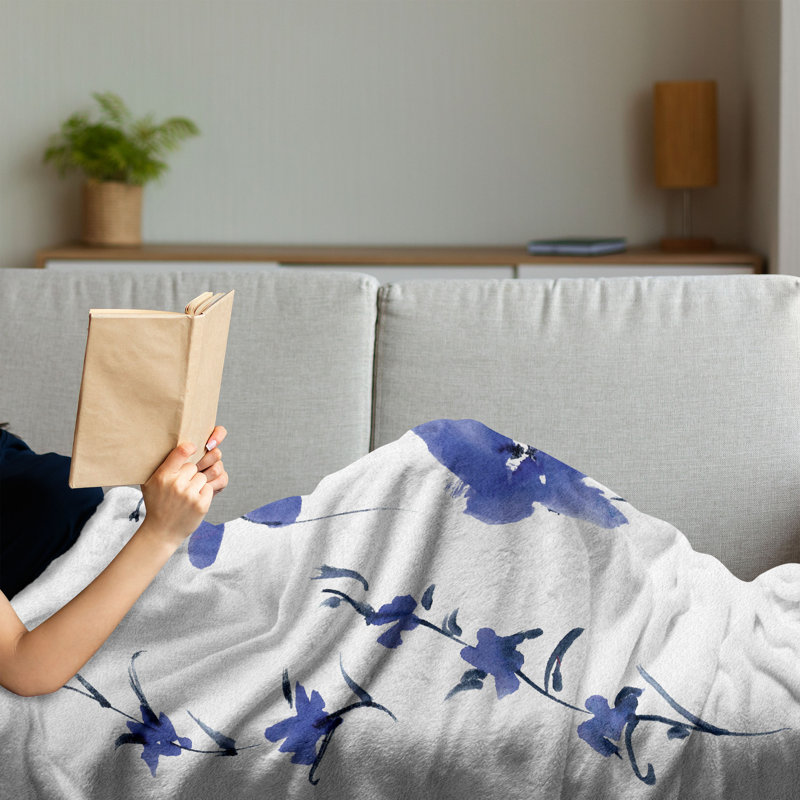 Hand Woven Throw Blanket, 60" x 80"