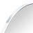 Luecinda Shatterproof Oval Metal Framed Wall Mirror -95373380-95373382