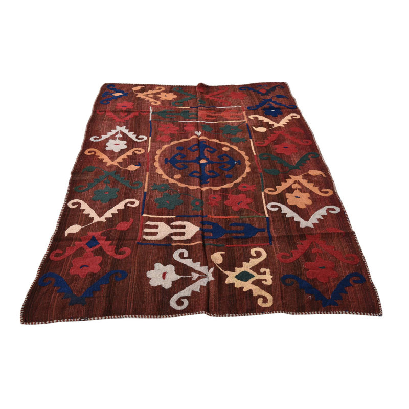Tapis rouge rouille Pullman