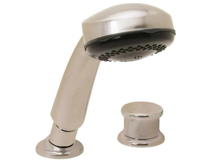 Robinet de douche romain, Nickel brossé