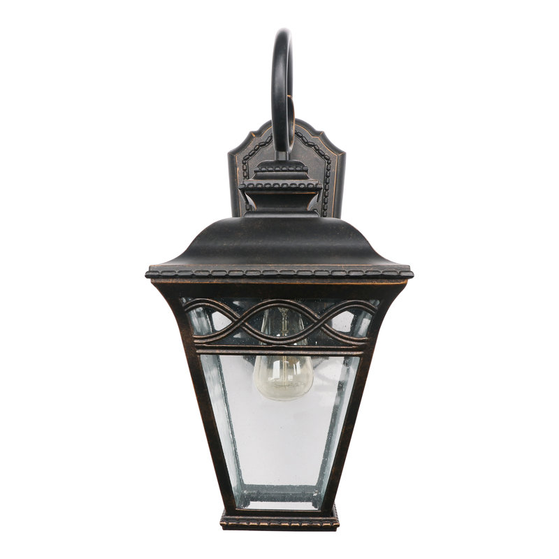 Éclairage extérieur 1 lumière en bronze huilé