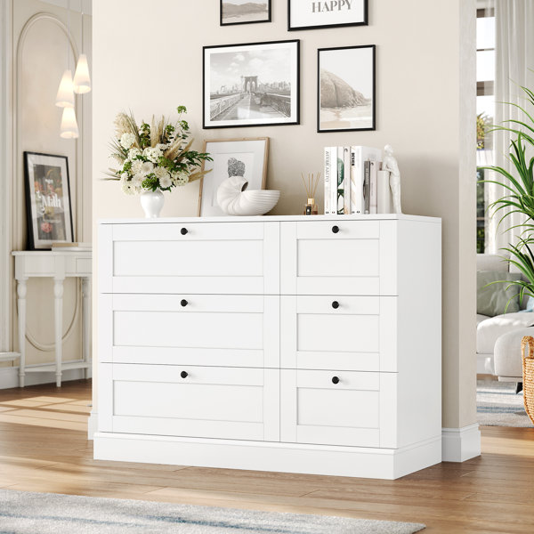 Wade Logan® Beckwourth 6 - Drawer Dresser & Reviews | Wayfair