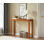 Console moderne pour le hall d'entrée ou le salon, table de canapé étroite avec un design rectangulaire élégant pour le couloir ou le canapé derrière