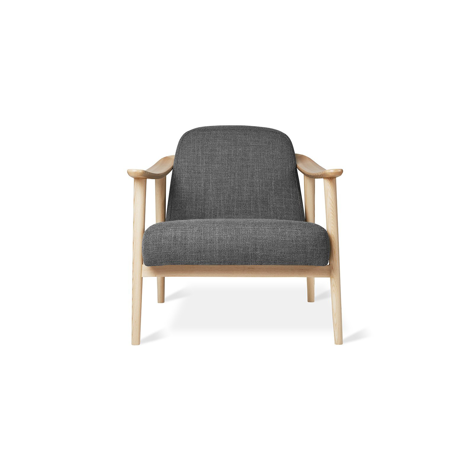 Baltic Chair, Ash Natural, Andorra Pewter Performance Basketweave