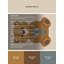 Tapis abstrait moderne et contemporain lavable à la machine à motif de Hanoukka beige - reliure beige-1540120674