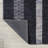 Zipporah Geometric Striped Machine-Washable Black/Ivory Rug-1038870891