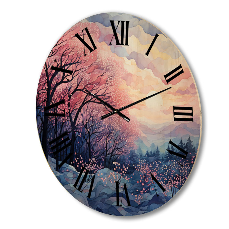 Horloge murale Niclole, Moyenne