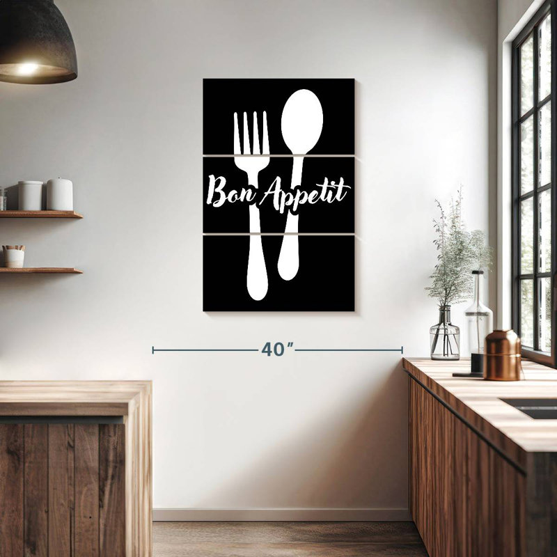 Couverts Tergel Bon Appetit, H 38 po x l 24 po