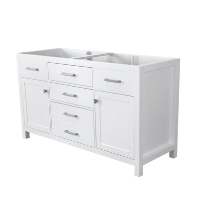 Spindell 60" Double Bathroom Vanity Base Only