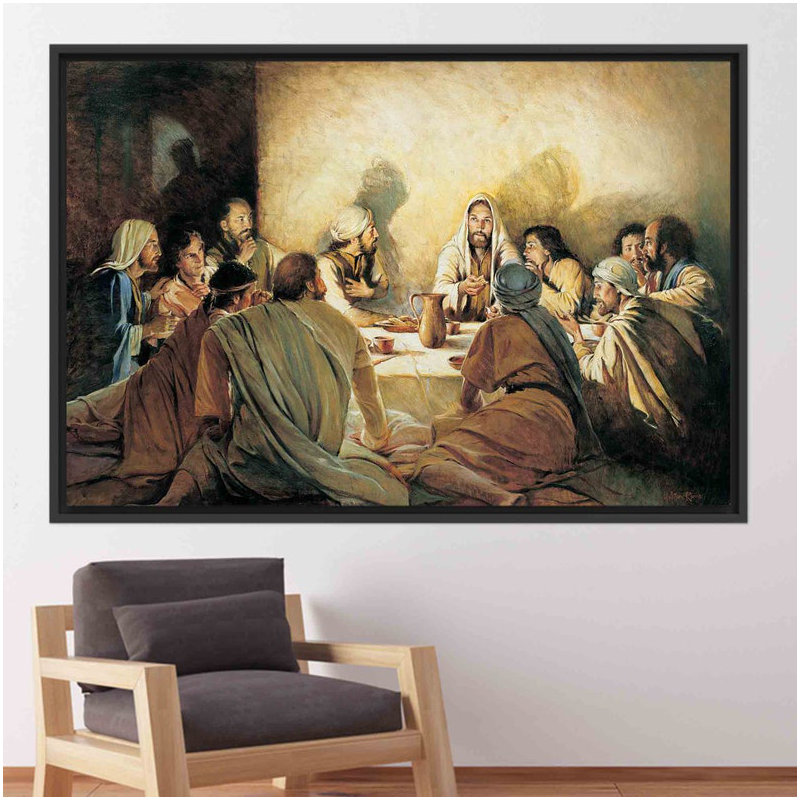 Print on Canvas, Framed Print without Mat, Black, 20 cm H x 30 cm W