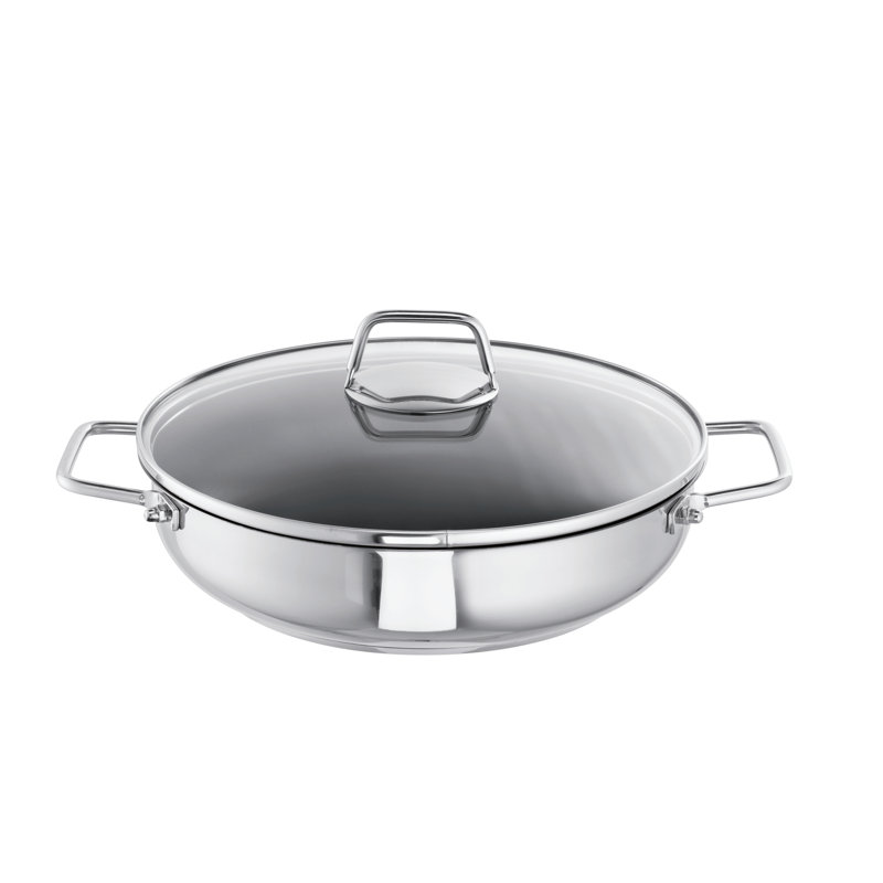 Schulte Ufer Wega Induction Compatible Non-Stick Specialty Pan with Lid