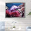 «Purple Fish Dance In Coral» sur toile-252695128-252695074