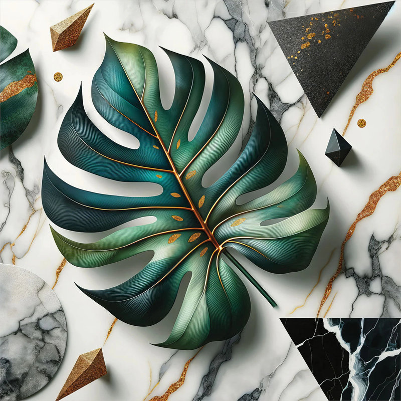 Monstera Duvet Cover, Twin Duvet Cover + 1 Standard Shams