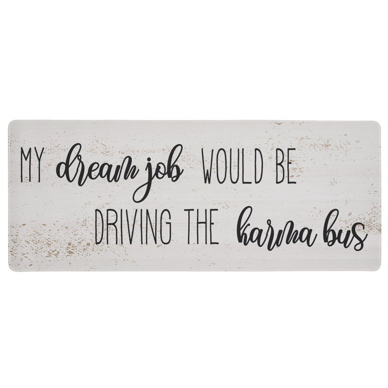 Tapis de bureau Dream Bus, 40 x 16