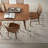 Modern Abstract Linear Ivory Mist Cream Indoor High-Low Area Rug-744174450