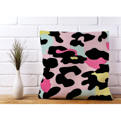 Styron Animal Print Square Cushion