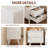 Annie Modern Solid Wood Nightstand with 2/3 Drawers,Table for Bedroom Storage-1256923944-1256923945