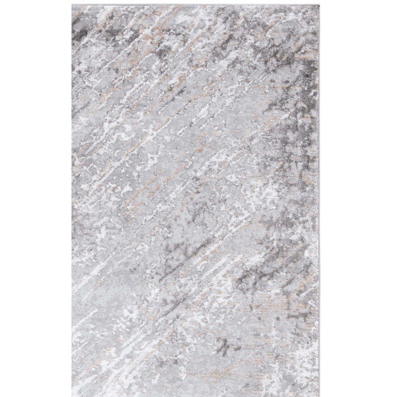 Clairese Parker 106 Performance Abstract Rug, Rectangle 4' x 6'